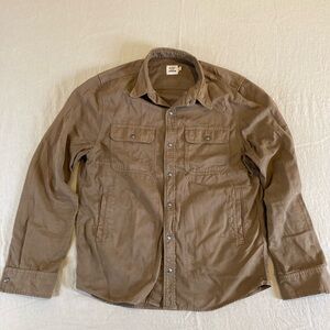 Flint and Tinder MIUSA camp shirt L - Bedford hickory